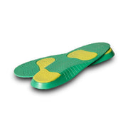 World's Greatest Insole- green and yellow bottom