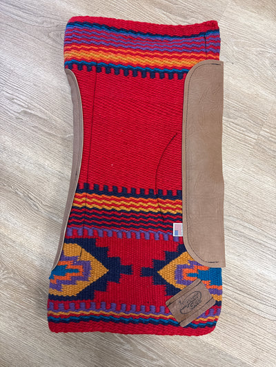 *NEW Red Firecracker Woven Contour-Cut 33" x 34"