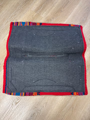 *NEW Red Firecracker Woven Contour-Cut 33" x 34"