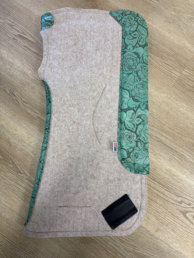 *NEW Contour Classic 3/4" Thick x 32" Long w/ Teal Vintage Floral Wears