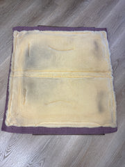 Raspberry Sorbet Straight-Back Fleece 36" x 34"