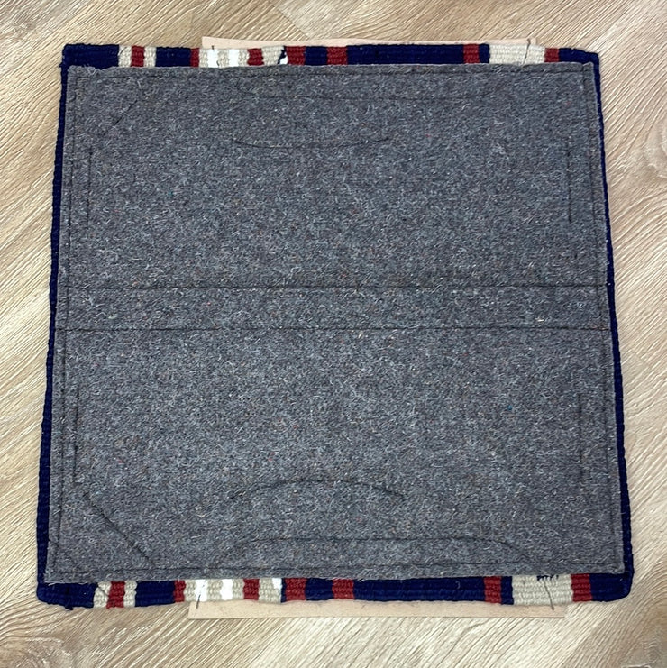 *NEW PONY PAD Woven Straight-Back Felt 24" x 24"