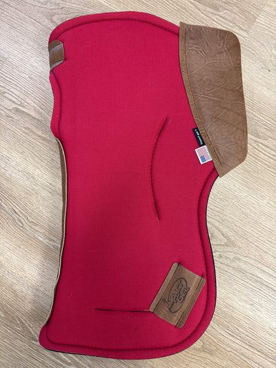 *NEW 1" Thick RED DENIM BARREL