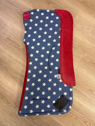 *NEW Legend Elite 50 STAR DENIM 3/4" Thick x 32" LONG w/ Red Floral Wears
