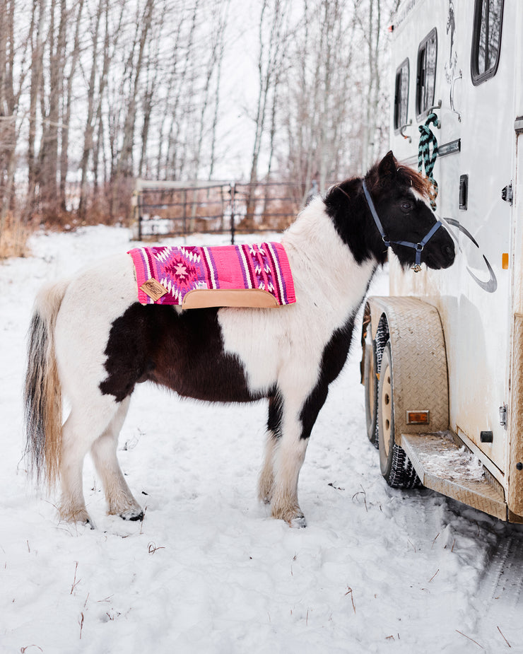 Woven Pony Pads With Fleece