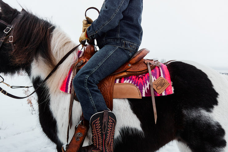 Woven Pony Pads With Fleece