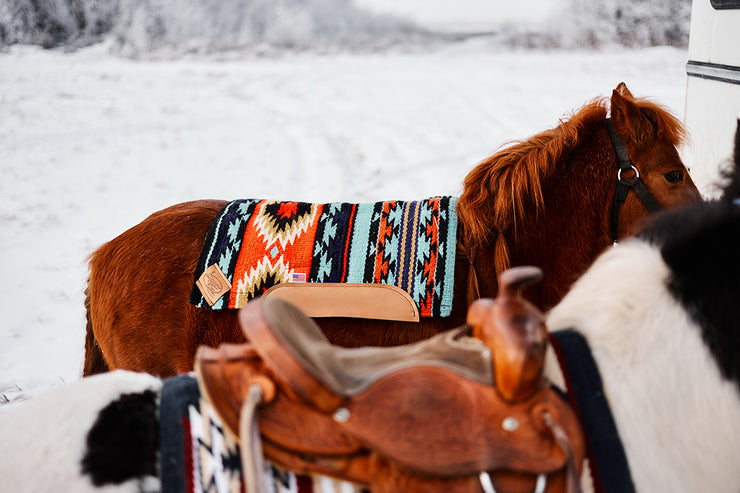 Woven Pony Pads With Fleece