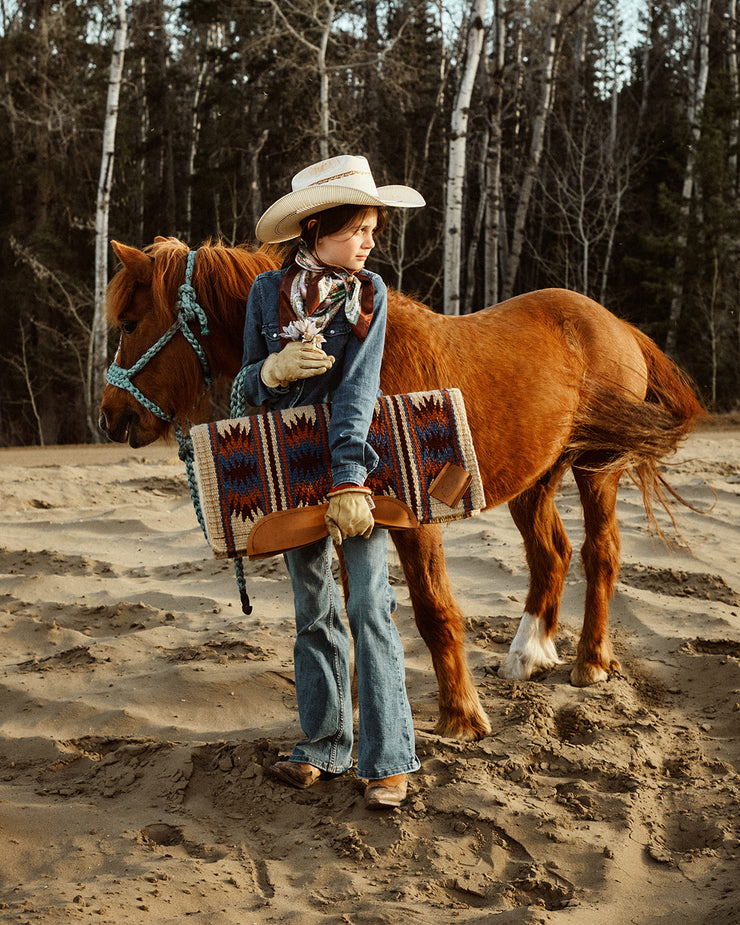 Woven Pony Pads With Fleece