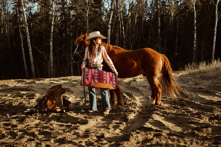 Woven Pony Pads With Fleece