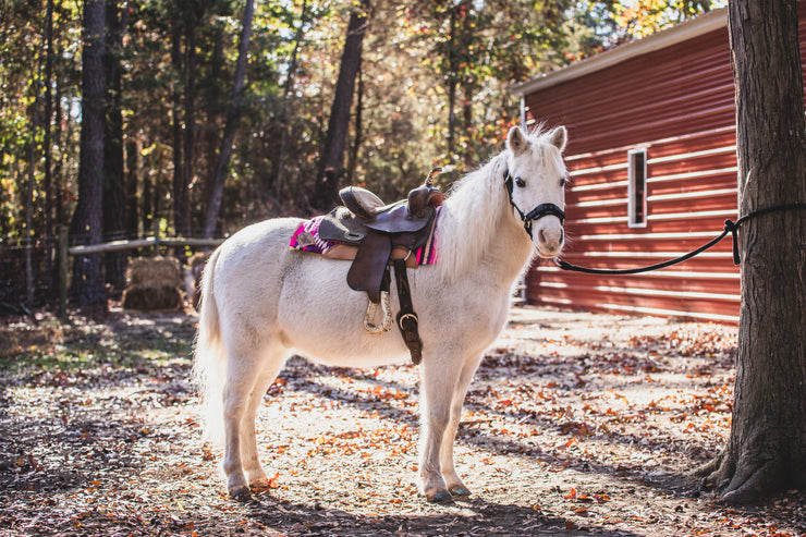 Woven Pony Pads With Fleece