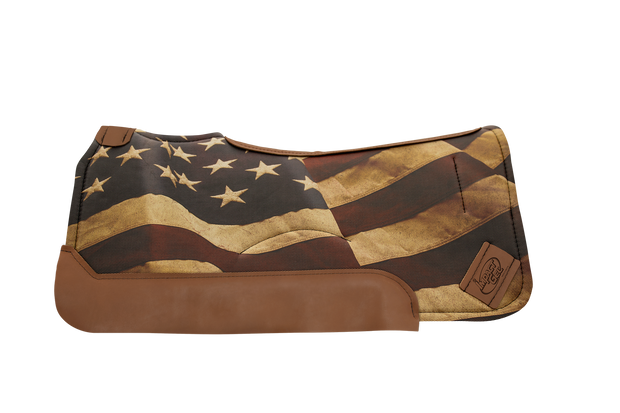 The Vintage American Close Contact Saddle Pad