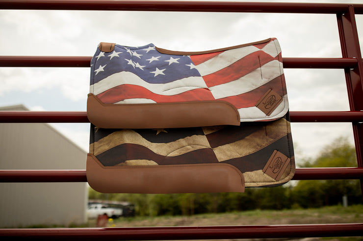 The Vintage American Close Contact Saddle Pad