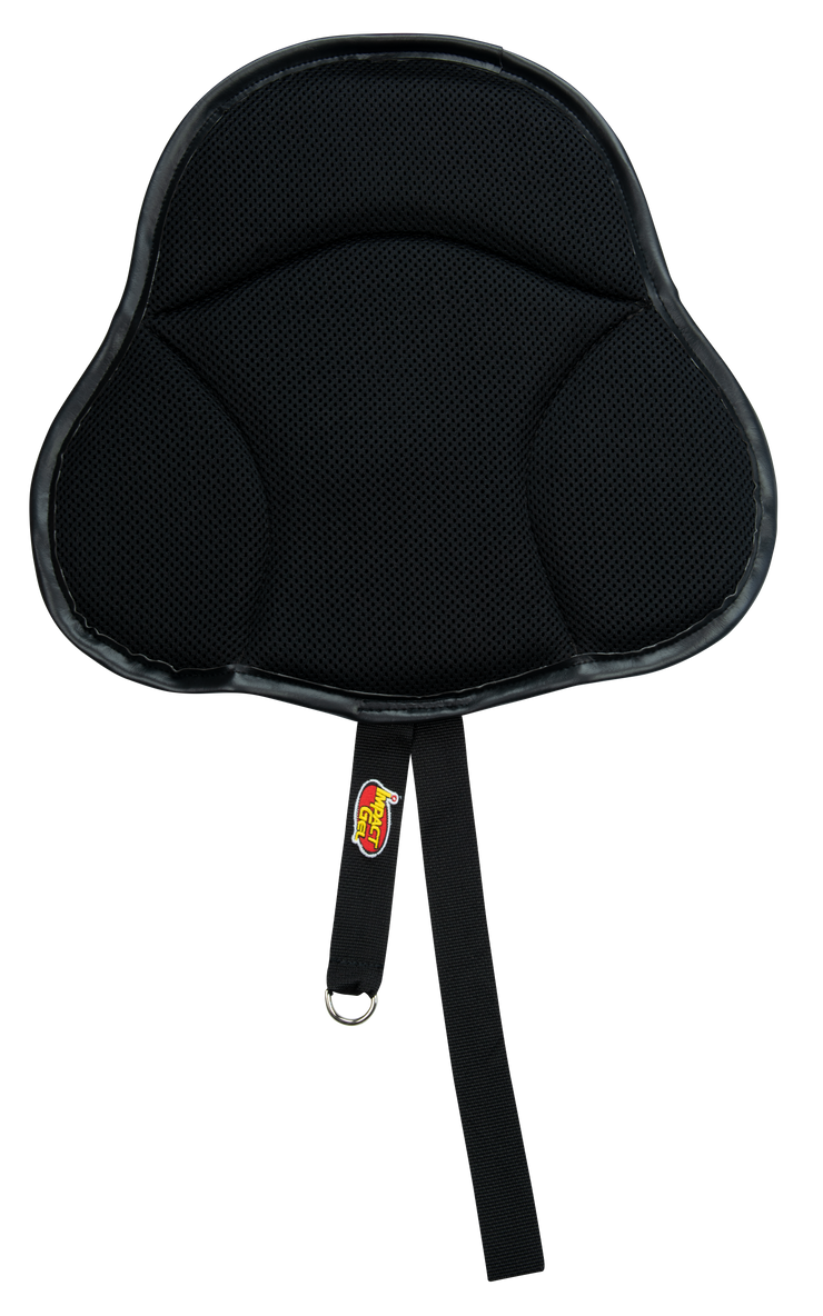 Saddle Seat Cushion with black mesh