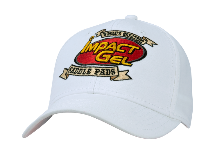 White Impact Gel Ball Cap