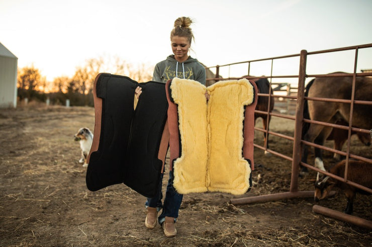 All-Around Rancher: Close Contact 1" Saddle Pad