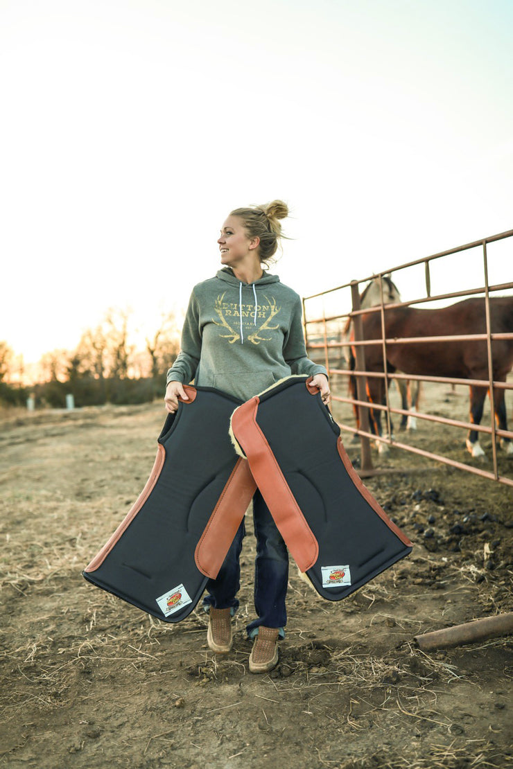 All-Around Rancher: Close Contact 1" Saddle Pad