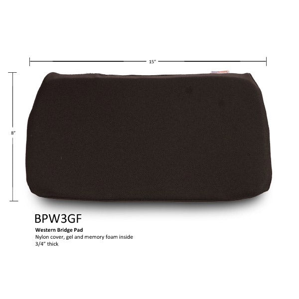 Bridge Pad Accessory black and rectangular shaped